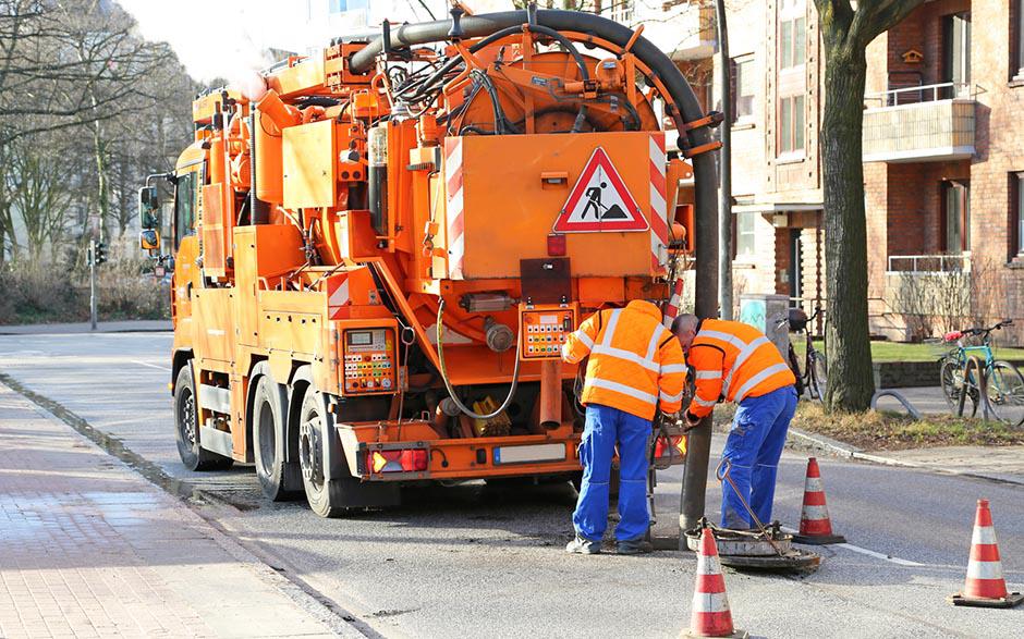 camion assainissement Houilles